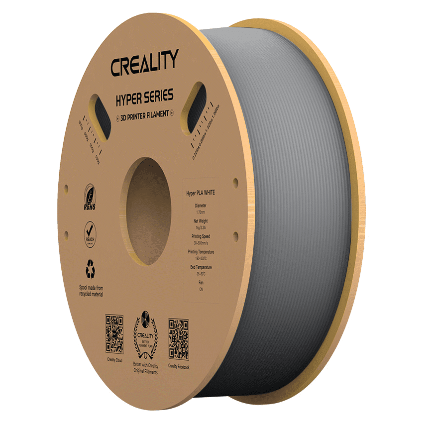 Creality Hyper PLA High-Speed Grey Filament 1kg