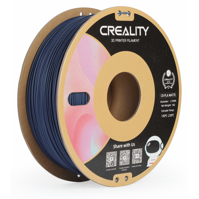 Creality CR-PLA Filament - Matte Navy Blue (1kg)