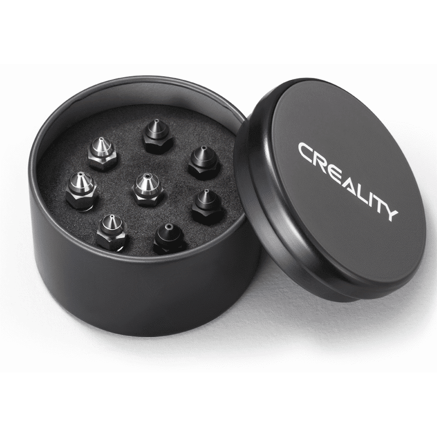 Creality High Flow Nozzle Kit 8 Pc K1/K1Max MK8 0.4/0.6/0.8mm
