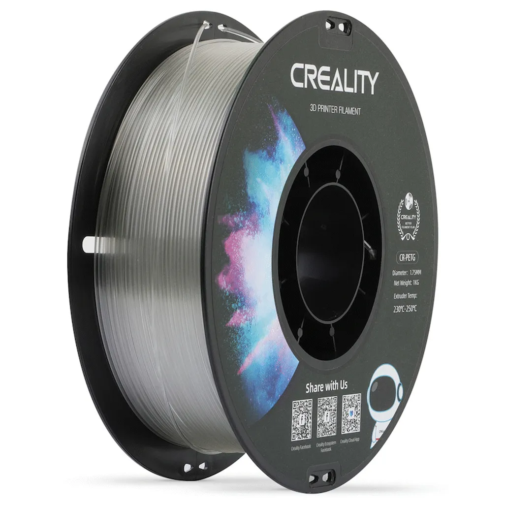 Creality PETG Filament Transparent