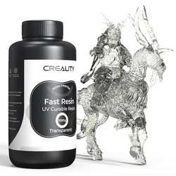 Creality Fast LCD Resin 1Kg Transparent