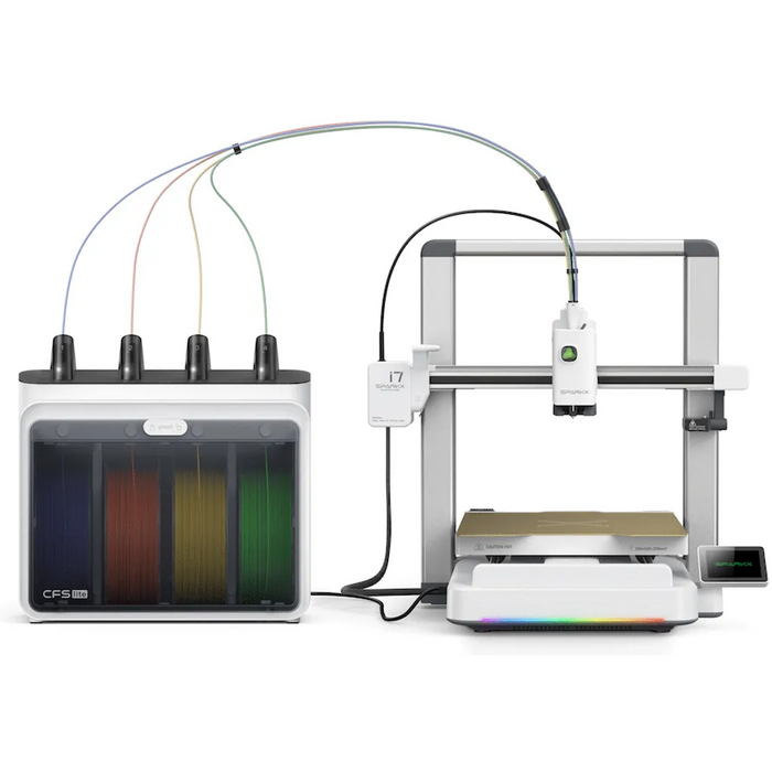 Creality SparkX i7 3D Printer with CFS Lite 4 Filament Dispenser 260x260x255 500mm/s