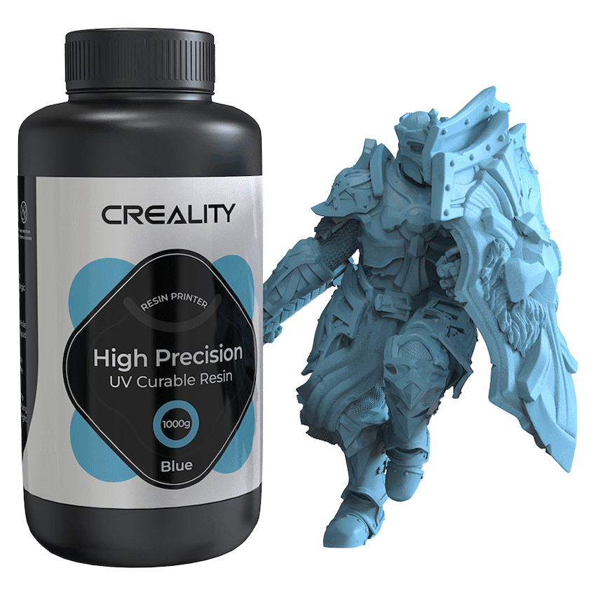 Creality 8K High Precision UV Curable Resin 1KG Blue