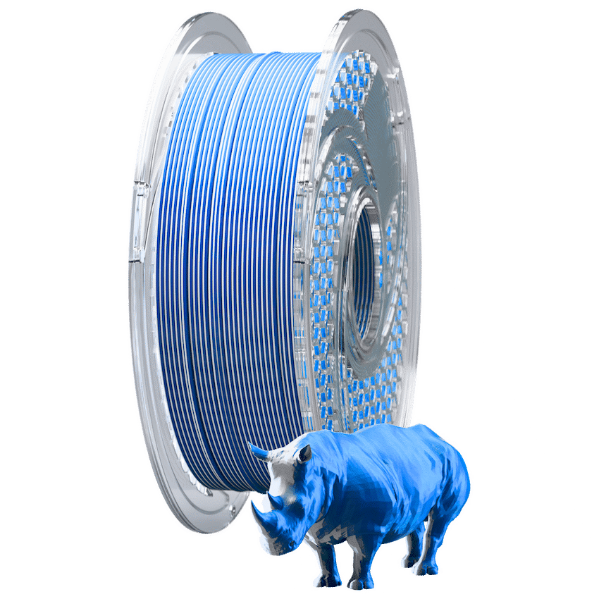 SA Filament Dual Silk PLA  Filament 750g - Arctic Frost