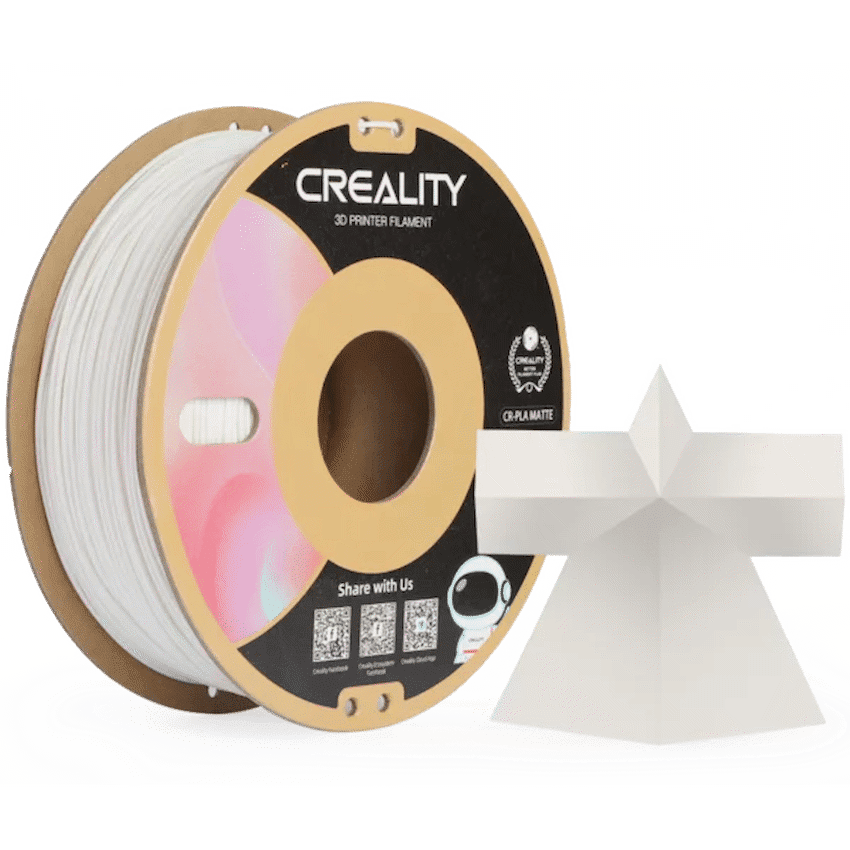 Creality 1.75mm Creality Matt PLA - Gypsum White (1kg)