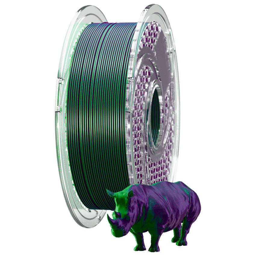 SA Filament Dual Silk PLA - Mystic Forest - 750g, 1.75mm