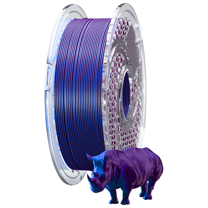 SA Filament Dual Silk PLA Indigo Majesty Filament 750g,1.75mm
