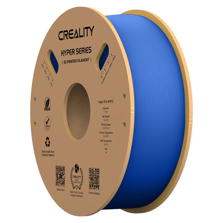 Creality Hyper PLA High-Speed Blue Filament 1kg