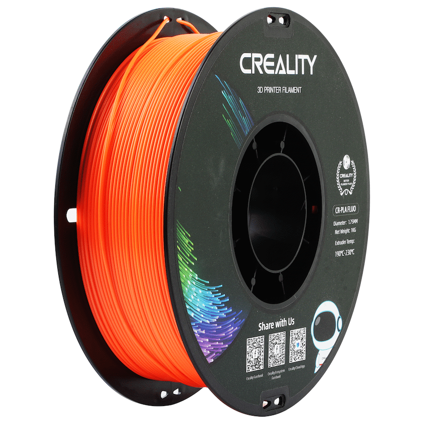 Creality PLA Filament - Fluorescent Orange 1kg