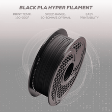 SA Filament PLA Hyper Filament 1kg - Black