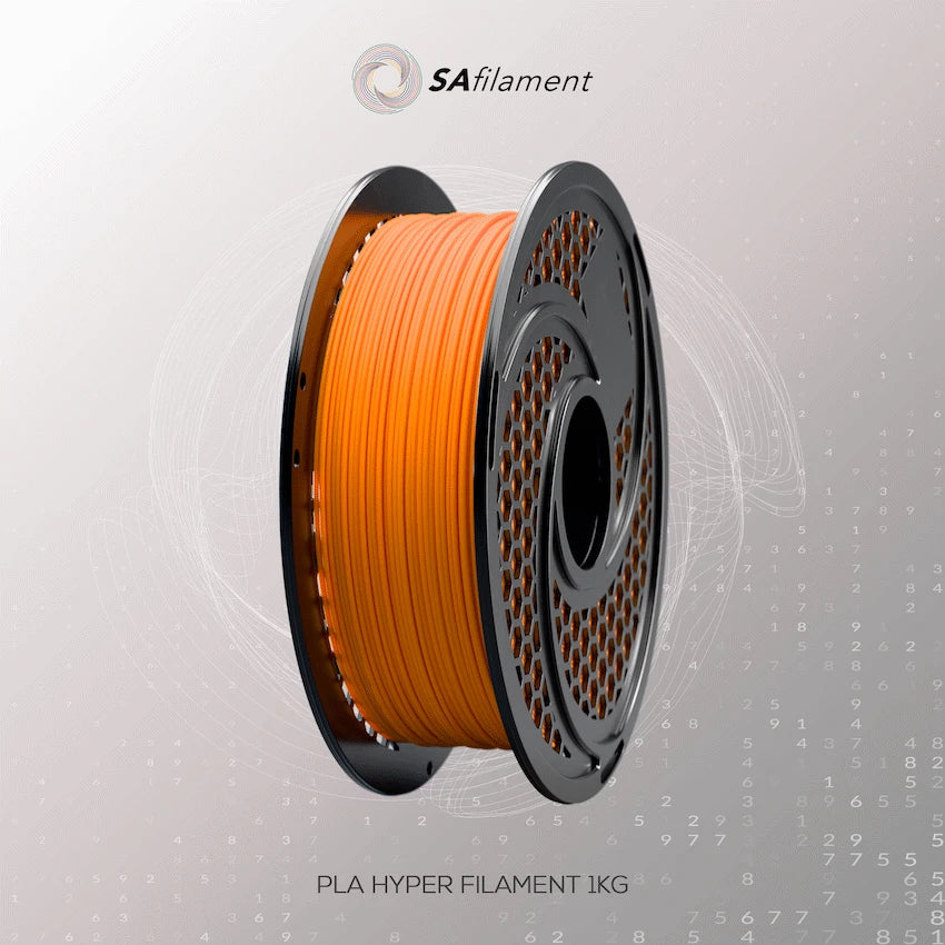 SA Filament PLA Hyper Filament 1kg - Orange