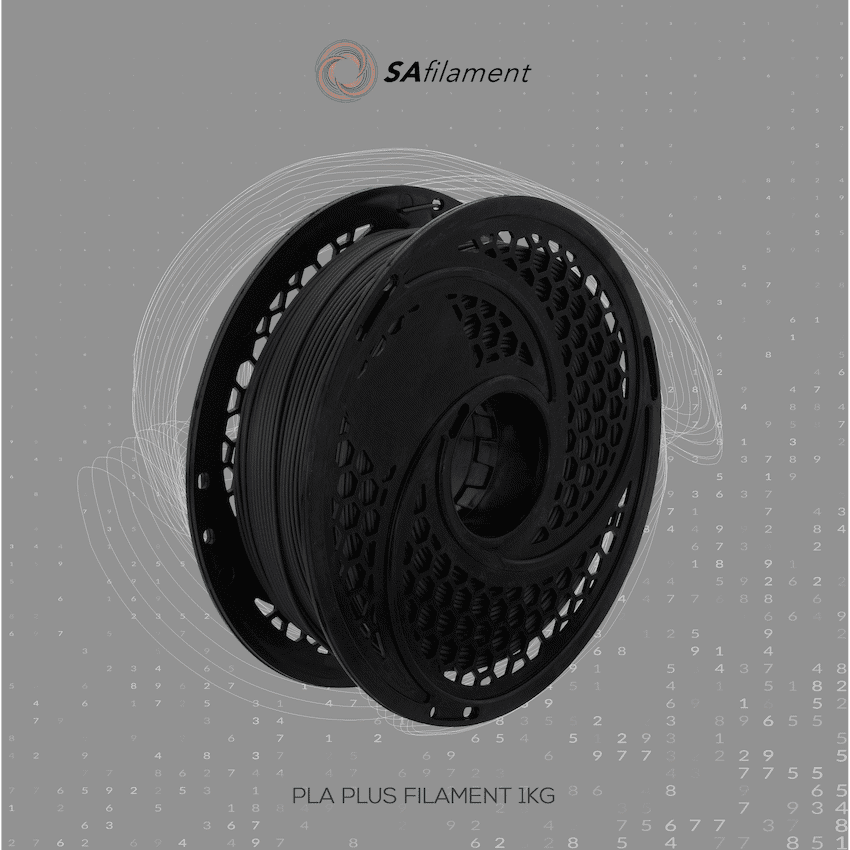 SA Filament PLA Plus Filament 1kg - Gun Metal