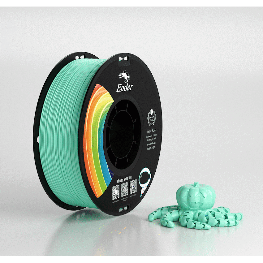Ender PLA+ Filament - Jade Green 1kg