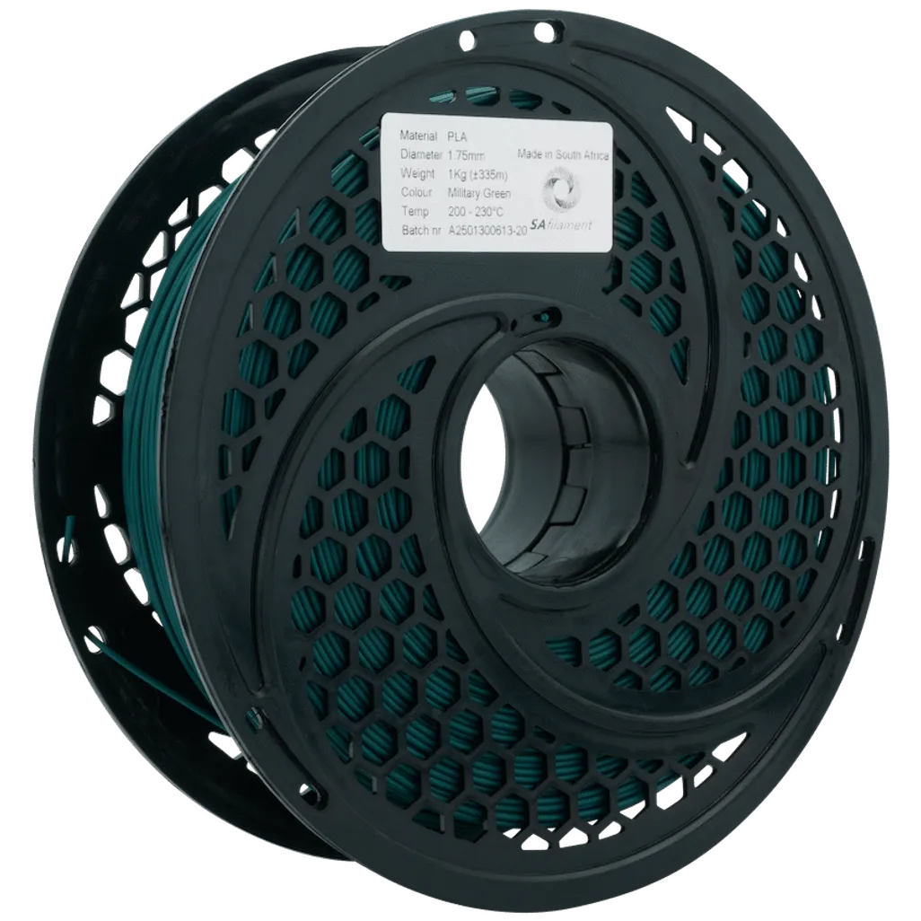 SA Filament PLA Filament 1kg - Military Green