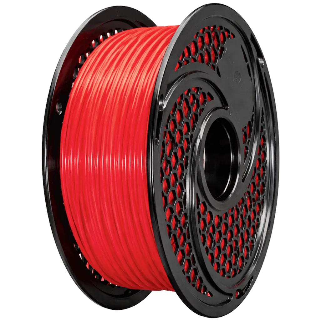 SA Filament UV Neon PLA 1.75 mm, 1 kg | Fire Red