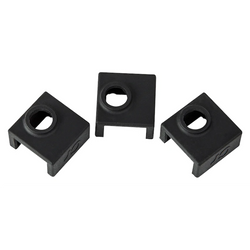 Heating Block Silicone Cover (23x23x17.5xT1.5) - Black