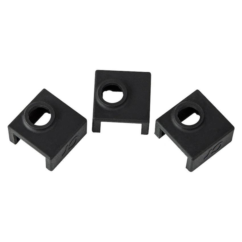 Heating Block Silicone Cover (23x23x17.5xT1.5) - Black