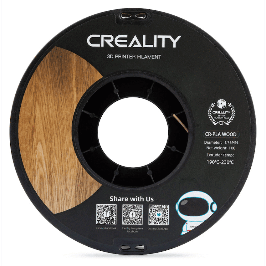 Creality Wood Filament White Pine 1Kg