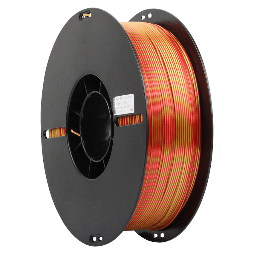 Creality Dual Silk Filament PLA - Golden-Red 1Kg