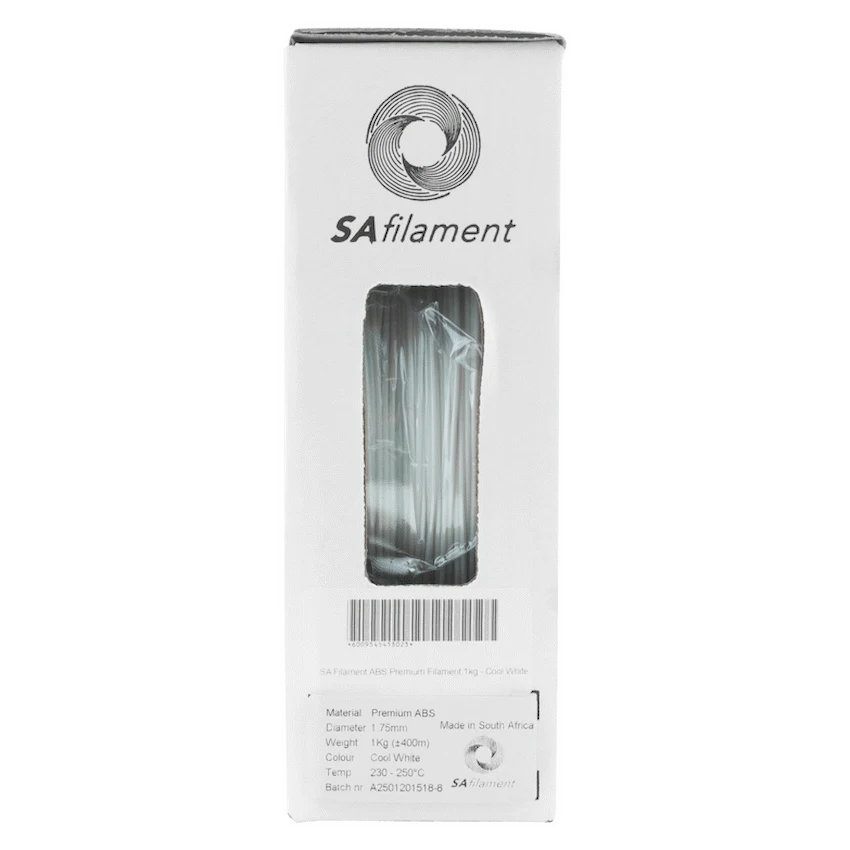 SA Filament ABS Premium Filament 1kg - Cool White