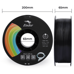 Ender PLA+ Filament Black 1Kg