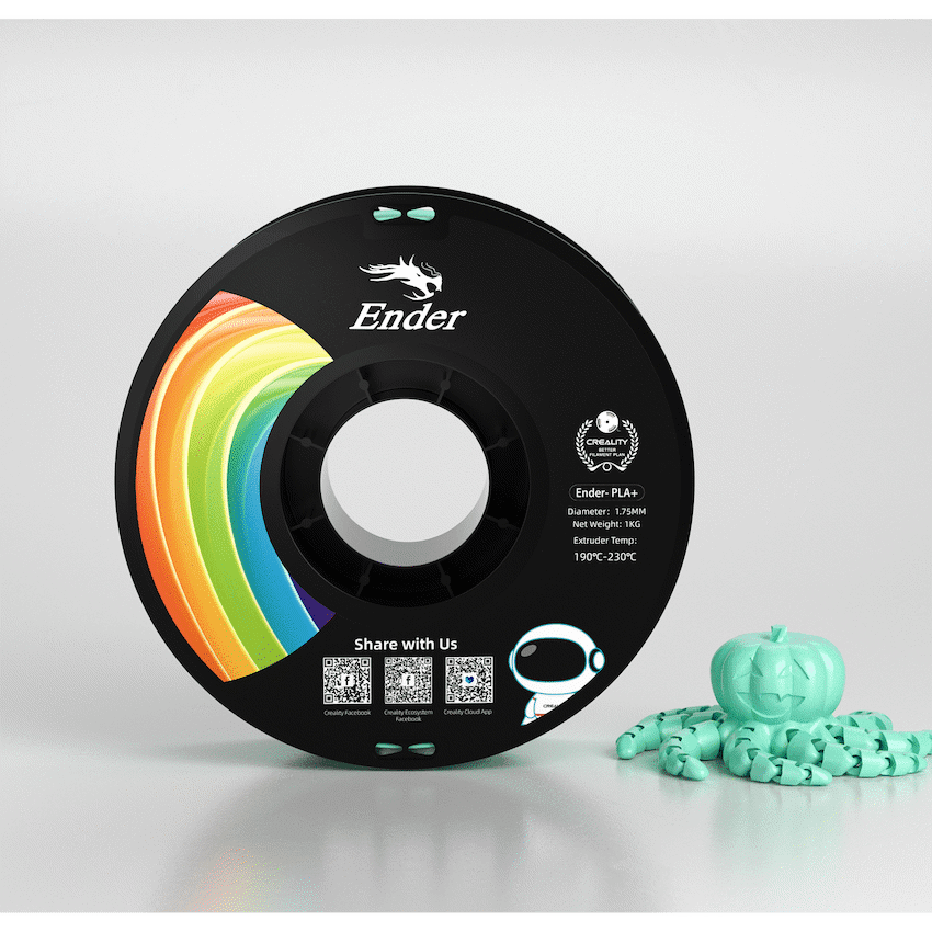 Ender PLA+ Filament - Jade Green 1kg