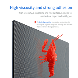 Carborundum Glass Platform Kit 235x235x4 - Ender 5 Pro, Ender 3 Pro