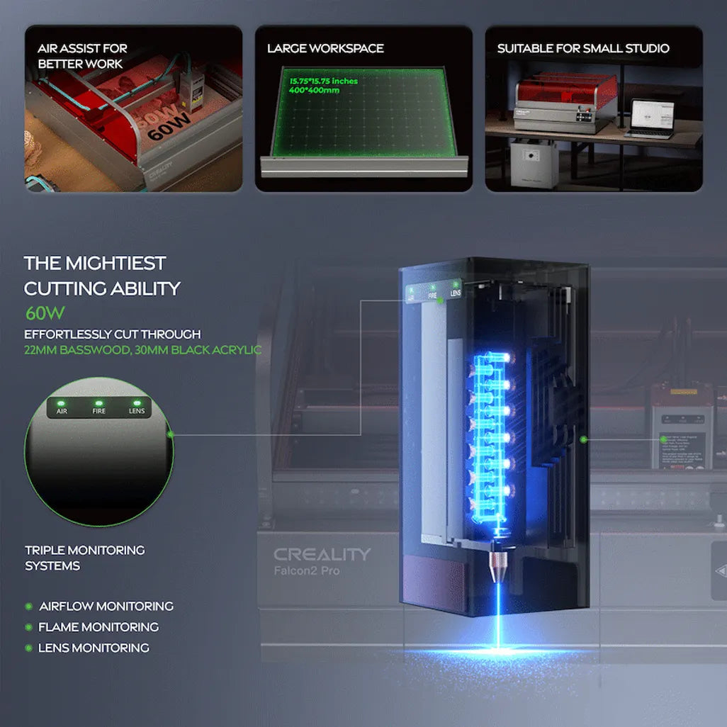 Creality CR Laser Falcon2 60W Pro Laser Engraver