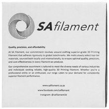 SA Filament ABS Premium Filament 1kg - White