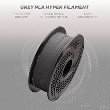 SA Filament PLA Hyper Filament 1kg - Grey
