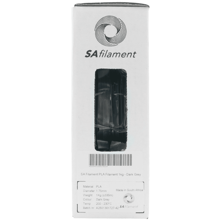 SA Filament ABS Premium Filament 1kg - Dark Grey