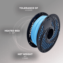 PLA Powder Blue Filament 1kg, 1.75mm