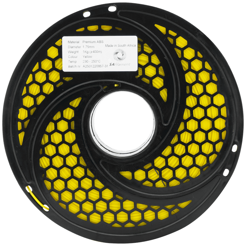 SA Filament ABS Premium Filament 1kg - Yellow