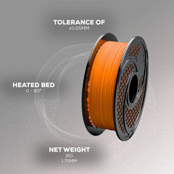 SA Filament PLA Hyper Filament 1kg - Orange