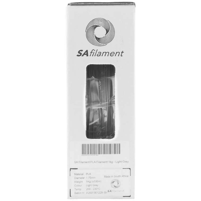 SA Filament ABS Premium Filament 1kg - Light Grey