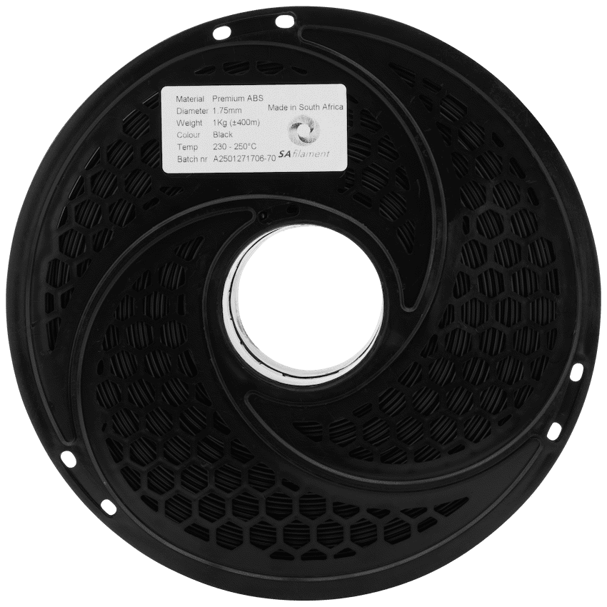 SA Filament ABS Premium Filament 1kg - Black