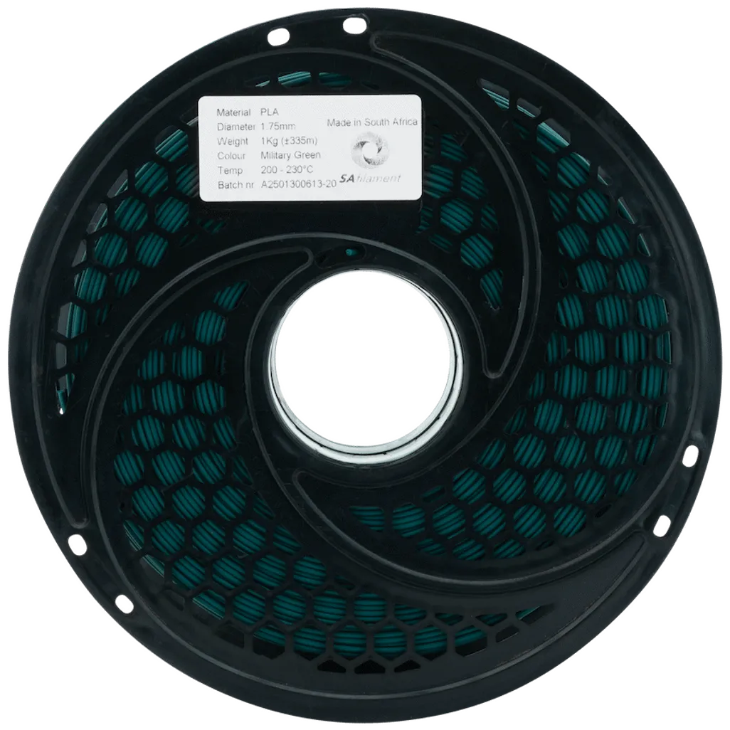 SA Filament PLA Filament 1kg - Military Green