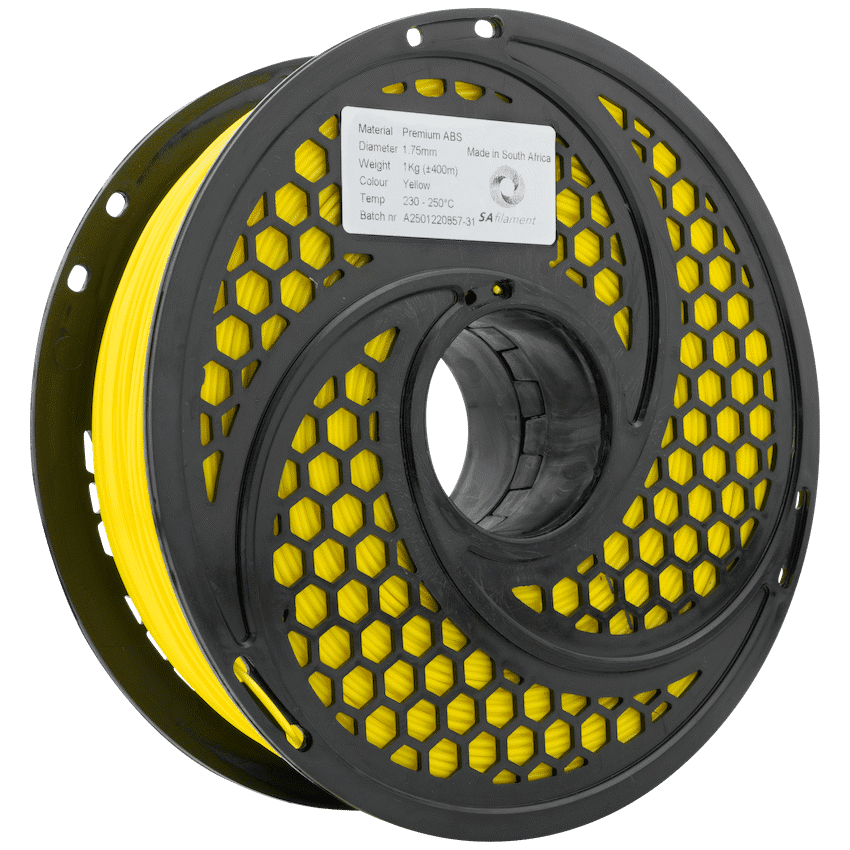 SA Filament ABS Premium Filament 1kg - Yellow