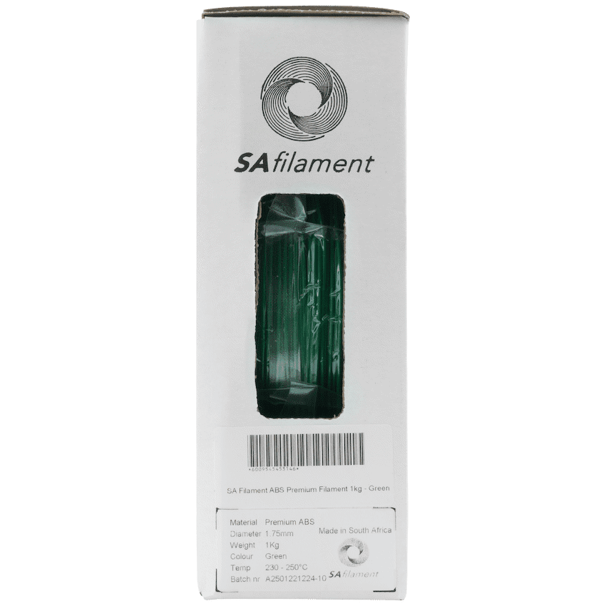 SA Filament ABS Premium Filament 1kg - Green