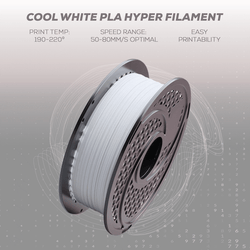 SA Filament PLA Hyper Filament 1kg - Cool White