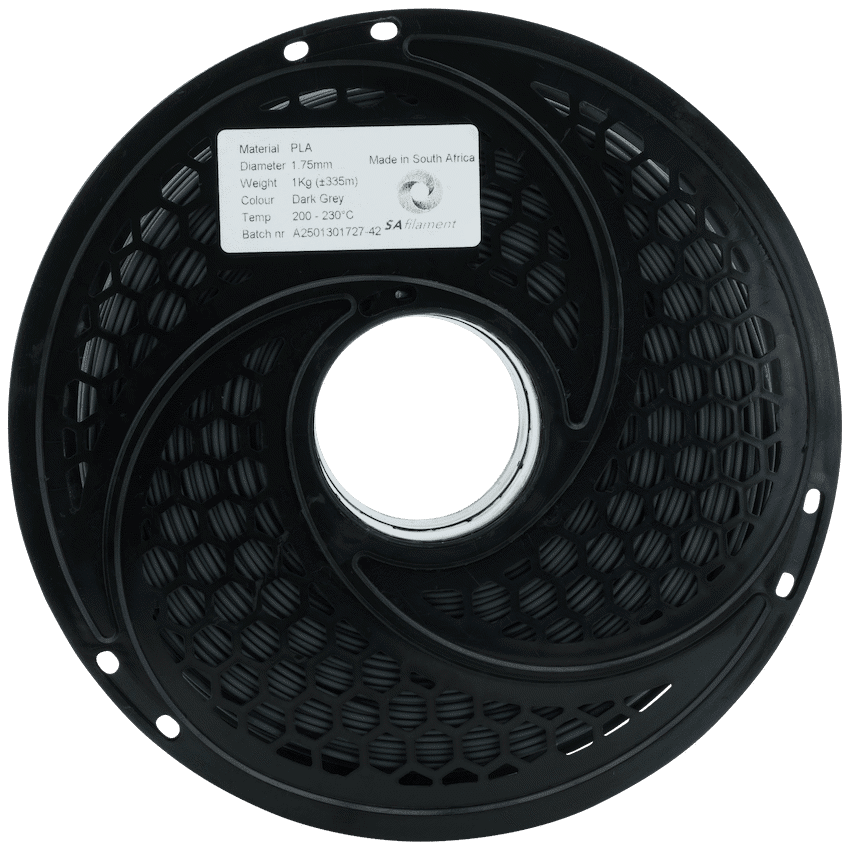 SA Filament ABS Premium Filament 1kg - Dark Grey