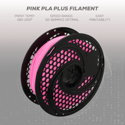 SA Filament PLA Plus Chrome Filament 1kg - Pink