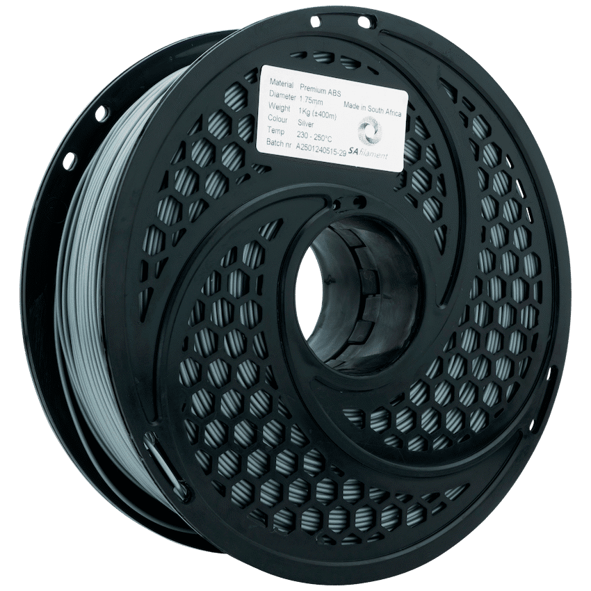 SA Filament ABS Premium Filament 1kg - Silver