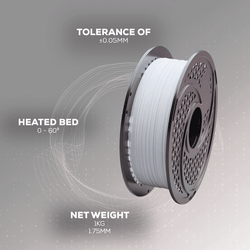 SA Filament PLA Hyper Filament 1kg - Cool White