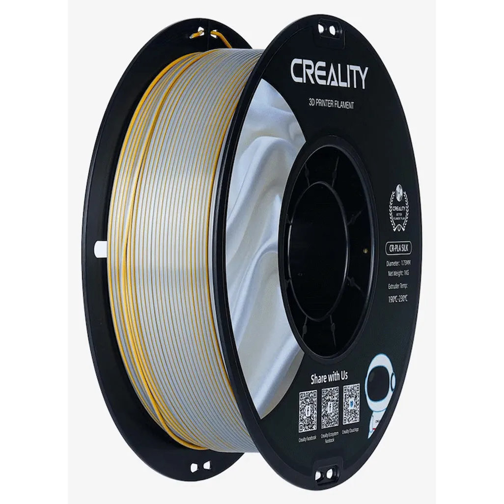 Creality Dual Silk Filament Gold Silver