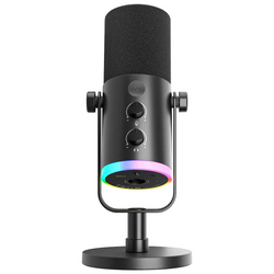 Fifine AM8 NEO RGB Dual Port Microphone with Stand