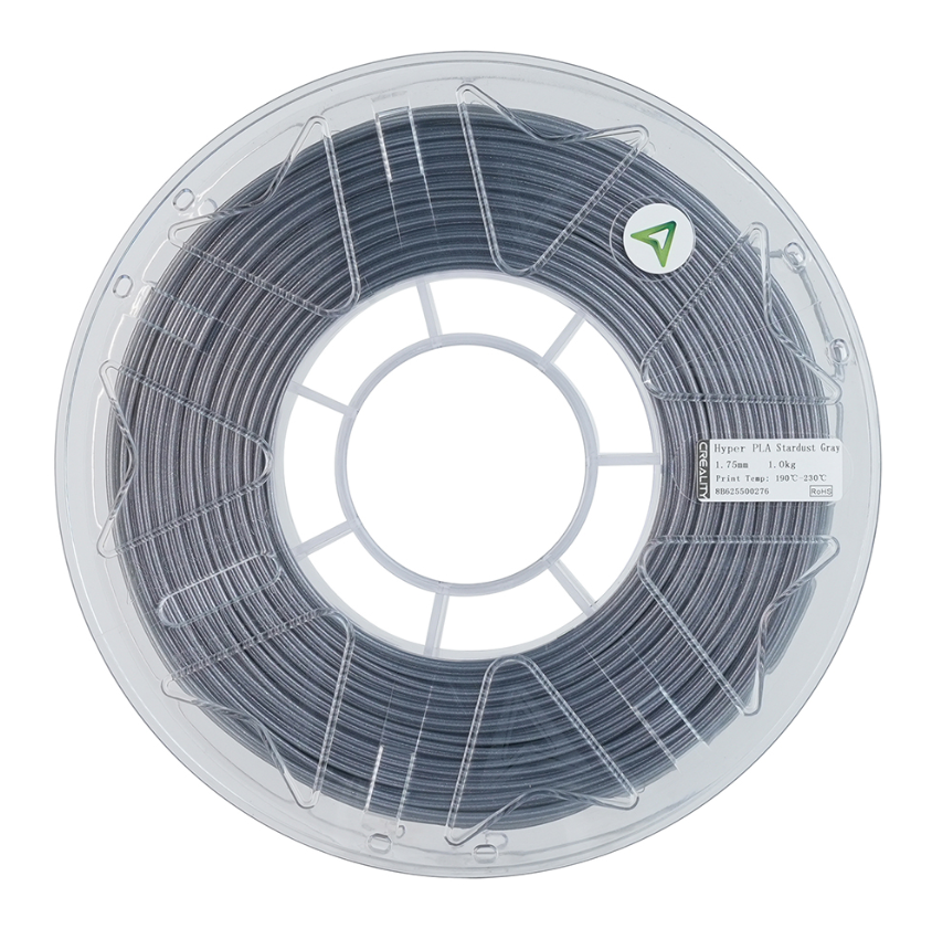 Creality Hyper PLA Filament RFID - Stardust Sparkle Gray 1kg