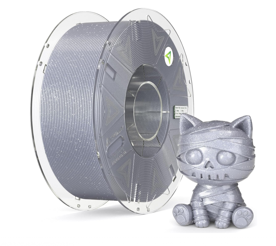 Creality Hyper PLA Filament RFID - Stardust Sparkle Gray 1kg