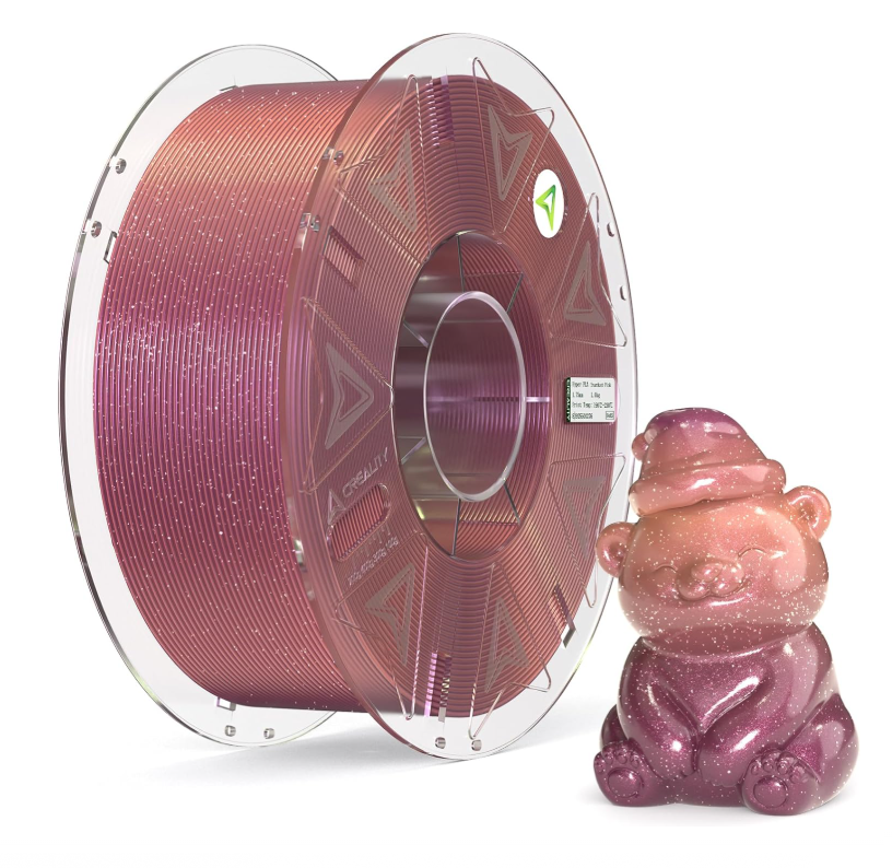 Creality Hyper PLA Filament RFID - Stardust Sparkle Pink 1kg