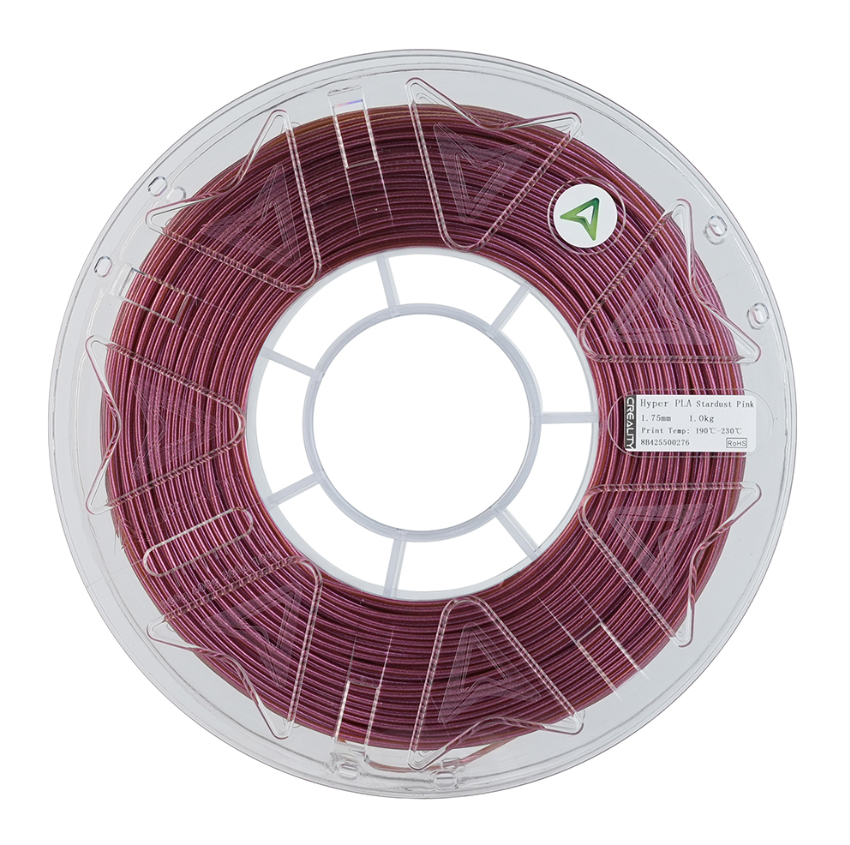 Creality Hyper PLA Filament RFID - Stardust Sparkle Pink 1kg